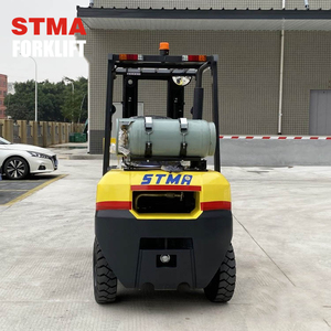 Chariot élévateur STMA 3 tonnes (6000 lbs) <span class=keywords><strong>homologué</strong></span> CE EPA, diesel/GPL, neuf ou d'<span class=keywords><strong>occasion</strong></span>, pour la construction, avec moteur et mât inclus - Product Image 5