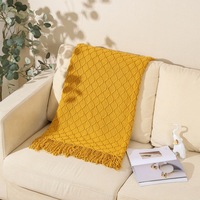 Couverture tissée douce personnalisée décor à la maison jeter couverture solide de luxe tricoté couverture de lit serviettes pour canapé canapé chaise et sieste