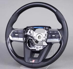 Volant en cuir pour <span class=keywords><strong>Toyota</strong></span> LC300 Land Cruiser Hilux <span class=keywords><strong>Gr</strong></span> Fortuner camry MK5 A90 79 Series <span class=keywords><strong>corolla</strong></span> GT - Product Image 2