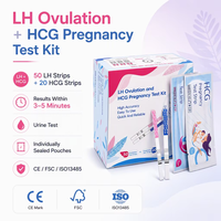 Bandelette de test de grossesse à résultat rapide, facile à utiliser, détection de l'hCG dans l'urine, pour la santé des femmes à domicile