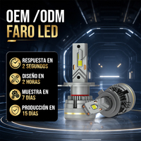G19W LED-Scheinwerferbirne H4 H7 H11 9005 9006 Einfache Installation Keine Dunkle Zone Hohe Lumenleistung Individuelles Logo und Verpackung ab Werk