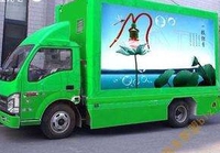 Écran LED monté sur véhicule polychrome P3 P4 P5 Camions extérieurs de panneaux d'affichage LED mobiles à haute luminosité avec système complet