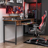 Matériau de couleur personnalisable avec plateau tiroir de rangement ordinateur bureau poste de travail