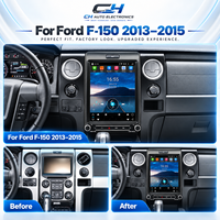 Pour Ford F150 F-150 2009-2015 Écran de style Tesla Lecteur radio de voiture Android 5G Navigation GPS CarPlay Bluetooth Multimédia