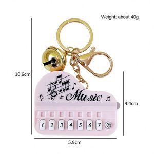 Factory Children Kids Gifts Mini <b>Small</b> <b>Game</b> Toy Key Chain Mental Keyring Plastic Creative Cute Music Piano Keychain Custom - Product Image 6