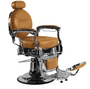 アンティーク軽量理髪ヘア機器付きポータブル油圧サロン理髪椅子