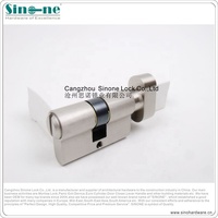 Serrure cylindre pour porte de salle de bain (EN1303), 10 pièces, pour serrure, cylindre de porte, dimensions 60mm, 70mm, 80mm, 90MM, pour salle de bain