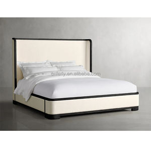 Мебель для дома FERLY, деревянная кровать размера «Queen-Size», широкая белая кровать на платформе, кровать размера «Queen-Size» - Product Image 2