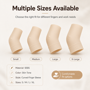 Protège-orteils réutilisables en silicone avec ajusteur pour spa des pieds, pédicure, massage, soulagement des peaux gercées, de l'eczéma et de l'arthrite - Product Image 2