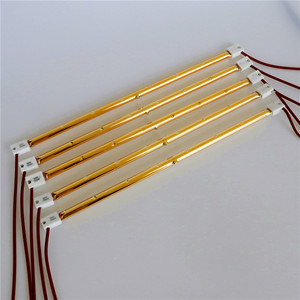Hochwertiger Gold-Kurzwellen quarz 1000w Quarzhalogen-Infrarot-Wärme lampe für Reptilien <span class=keywords><strong>massage</strong></span> - Product Image 6