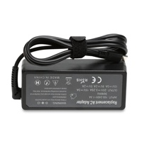 Adaptateur d'alimentation USB-C 65W avec chargeur QC3.0 5V/3A pour ordinateur portable Lenovo/HP/Apple/Asus/Acer, prise US/EU/AU, certifié CE/FCC/BIS