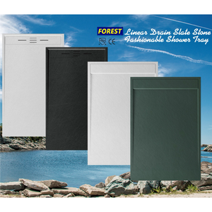 Base de <span class=keywords><strong>douche</strong></span> profonde de conception <span class=keywords><strong>italienne</strong></span> 2026, <span class=keywords><strong>bac</strong></span> de <span class=keywords><strong>douche</strong></span> carré en SMC pour salle de bain, panneau mural en SMC - Product Image 5