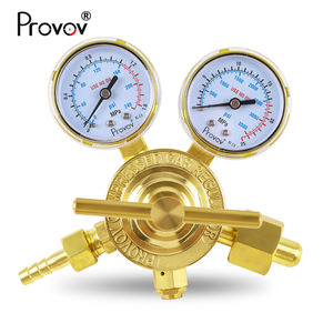 0-24psi Medidor de salida Baja presión O2 Oxígeno Helio Argón Regulador de <span class=keywords><strong>gas</strong></span> nitrógeno con válvula de control de flujo - Product Image 5
