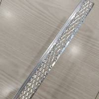 Profilés en aluminium pour plâtre, angles en stuc, angles en plâtre, profilés en aluminium pour plâtre, 32 x 32 mm, profilés en aluminium pour plâtre pour cloisons sèches