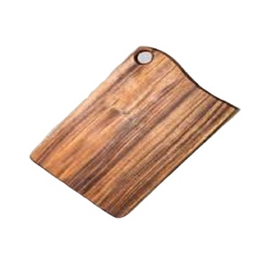 Planche à découper en bois rectangulaire écologique de qualité supérieure fabriquée à la main Design de taille personnalisable Design industriel moderne unique rapide - Product Image 1