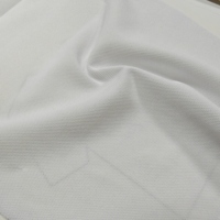 Tissu piqué 100% polyester, maille respirante, séchage rapide, 115 GSM, tissus légers pour t-shirts de golf