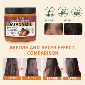 Masque capillaire à l'huile de Batana WWP Middle East Foreign Trade, traitement revitalisant en profondeur, améliore les cheveux secs et crépus, rend les cheveux lisses, 500g - Product Image 3