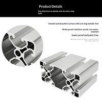 Profil Aluminium T-Slot Standar Eropa 50100 untuk Rangka Mesin CNC & Peralatan Otomasi Industri