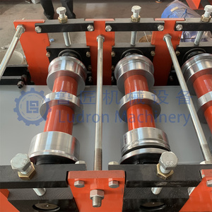 Loại Mới ổ đĩa thủy lực kim loại mạ kẽm Ống mưa làm cho máy downspout cuộn hình thành thiết bị - Product Image 5