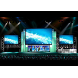 LED hiển thị video tường P5 4k trong nhà kỹ thuật số biển hiển thị 640x640mm cho nền sân khấu siêu thị quảng cáo mặt đất thể thao - Product Image 2