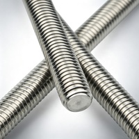DIN975/DIN976 Custom Cut Length A2-70 Stainless Steel Fully Threaded M14-M36 Right Hand All Thread Bar Thread Stud Civil
