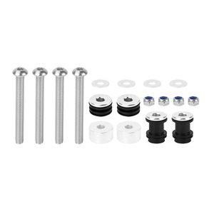 Accessoires de moto, kit de fixation de porte-bagages détachable pour Harley Softail Fat Boy Breakout Night Train 1986-2017 - Product Image 1