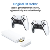Konsol Game Profesional Berkualitas Tinggi M15 HD 4K TV Dual Handle 128G 30000 Game Konsol Video Game Genggam