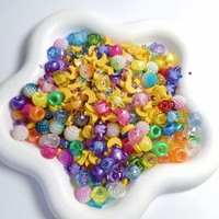 Perles en argile polymère, mélange de paillettes et décorations étoiles pour slime, shaker, nail art, coques de téléphone, vente en gros personnalisée