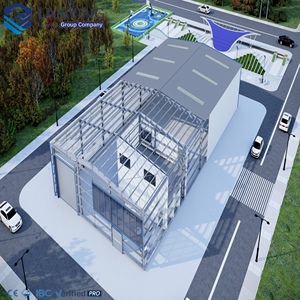 Estructura de Acero para Plantas Industriales en <span class=keywords><strong>Argentina</strong></span>, Edificio/Almacén de Estructura Metálica, Diseño Moderno de Fábrica con 2 Años de Garantía - Product Image 2
