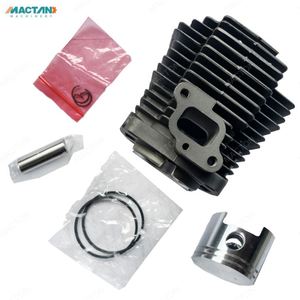 TH48 Cylinder Piston Assy <b>Rings</b> 44MM Fit Brush <b>Cutter</b> Spare Parts Replacement - Product Image 1