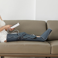 Bottes de récupération par compression d'air PAKISS, bottes de massage pour les pieds et les jambes, pour la circulation sanguine, bottes de massage des jambes par compression d'air
