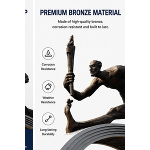 Yuda Bronze, Produttore Diretto Specializzato in Fusione di Bronzo su Misura, Scultura del Portacandela per i Giochi Olimpici Giovanili di Nanjing - Product Image 3