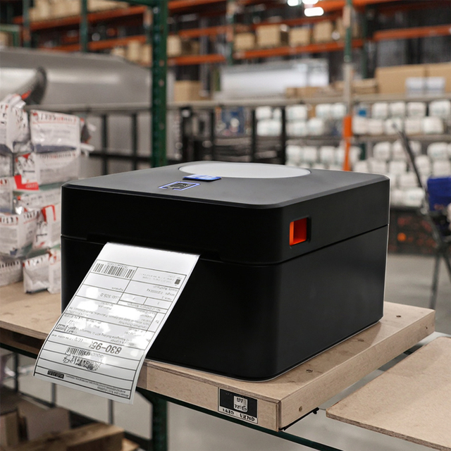 TCP-9250B 4 Inch Thermal Label Printer USB LAN WiFi Shipping Label Printer 104mm Barcode Sticker Printer for Warehouse