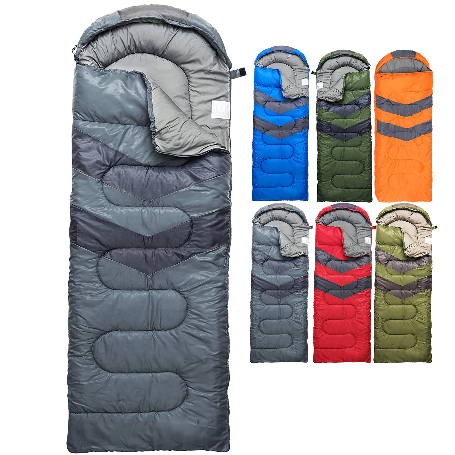 Camping saco de dormir para adultos, mochila saco de dormir leve impermeável-tempo frio saco de dormir para caminhadas viajando