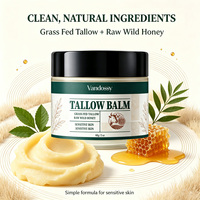 VANDOSSY OEM Private Label Beef Tallow Honey Balm Melembapkan dan Menghidrasi untuk Kulit Kering dan Sensitif