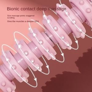 Bastone per Massaggio Meridiano Completo del Corpo per Donne, Palla Flessibile per Massaggio, Rullo per Rilassamento Yoga, Portatile e Leggero - Product Image 2