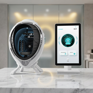 Analyseur de peau 8 spectres avec scanner facial IA : détection d'hydratation, de sébum et de pores, rapport intelligent sur l'état de la peau - Product Image 1