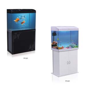 Mini Desktop Led <span class=keywords><strong>Aquarium</strong></span> Klein Vierkant Glas Acryl <span class=keywords><strong>Aquarium</strong></span> Gradiënt Onderwater Droom Huis Kantoor Indoor Decor Buitenruimte - Product Image 4