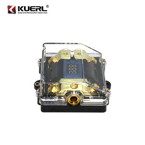 กล่องฟิวส์เครื่องเสียงรถยนต์ KUERL พร้อมจอแสดงผลดิจิตอล ที่ใส่ฟิวส์แบบหนึ่งต่อสอง วัสดุโลหะผสมสังกะสี - Product Image 2