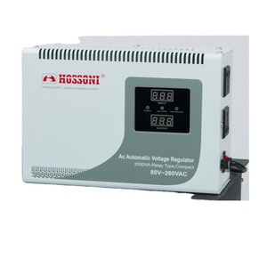 Regulador de Voltaje de CA (Estabilizador, AVR) HOSSONI, STAVOL SVR-2000VA/3KVA, Profesional de Fábrica con 40 Años de Experiencia, Relé y Servo, 90V-260V, Montado - Product Image 2