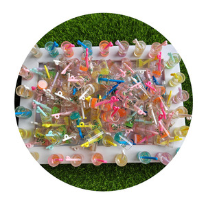 Bouteille de boisson lumineuse 3D, gobelets à fruits transparents avec paille, jouets miniatures pour maison de poupée, jouets qui brillent dans le noir, cadeaux pour enfants - Product Image 6