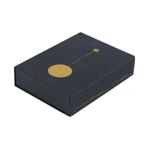 High End Custom Digital Electronic Product Magnetic Package Paper Box Top Flip Over Gift Box