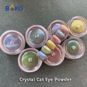 BOKO-pigmento camaleón ojo de gato para uñas, macaron polvo magnético, Serie de color <span class=keywords><strong>nude</strong></span>, venta al por mayor de fábrica - Product Image 1