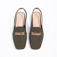 Vente en gros de sandales Baotou carrées à talons bas pour femmes pour le nouvel été chinois chaussures de bureau professionnelles décontractées pour femmes