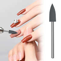 Evolisse Individuelles Logo Silikon-Nagelbohrer-Bits mit unterschiedlicher Körnung, hitzebeständig, OEM ODM, professionelle Nagelschleif- und Polierbits für Nagelkunst