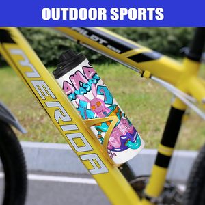 Paquete de 50 Botellas de Agua Deportivas de Sublimación de 20 oz - Vaso Térmico de Acero Inoxidable con Boca Ancha, Tapa Abatible y Pajita - Product Image 4