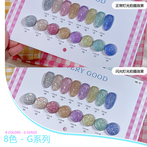 VERYGOOD 2025 Nouveau Gel UV Offre Spéciale 8 Couleurs Vegan Sans HEMA Sans TPO Non Toxique Longue durée Bouteille de Gel pour Ongles Salon de Manucure Vente en Gros - Product Image 3