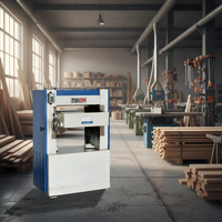 Raboteuse à banc simple/double face entièrement automatique pour le travail du bois, largeur 630 mm et puissance 5,5 kW