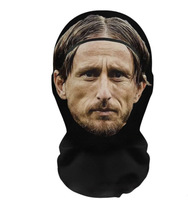Masque facial 3D personnalisé unisexe pour l'extérieur, en maille transparente, avec impression de visage de célébrité, drôle, pour cosplay, couvre-chef, masque de fête, nouveauté