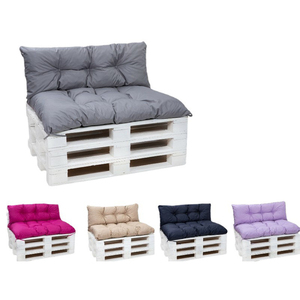 SUREWAL-Cojín de palés para exteriores, <span class=keywords><strong>impermeable</strong></span> con <span class=keywords><strong>funda</strong></span> extraíble Naylim, cojín trasero multifuncional para palés - Product Image 4